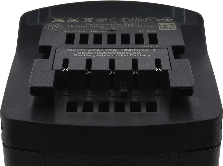 Actual product image Metabo Battery pack (18 V)