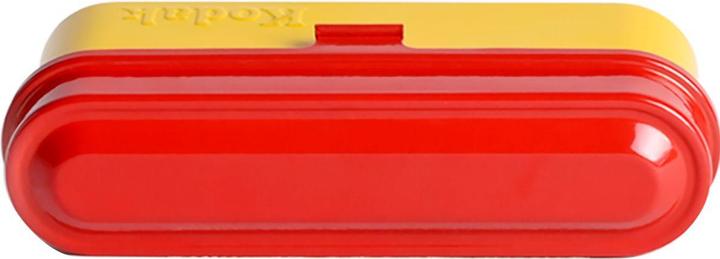 Actual product image Kodak Metal box for films 135 yellow/red