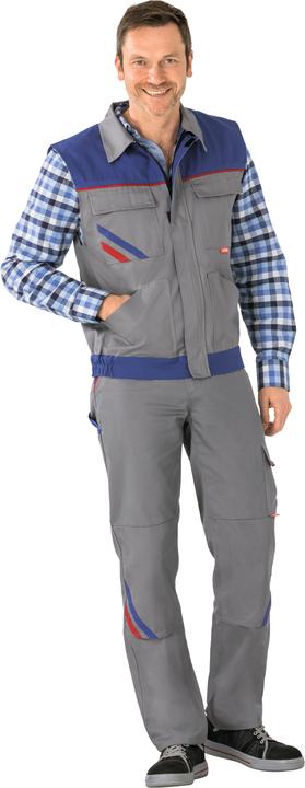 Produktbild Planam Weste zink/kornblumenblau/rot 4XL XS (XS)