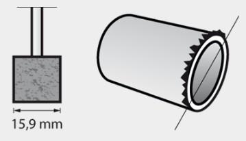 Actual product image Dremel Aluminium oxide grinding stone 8193 (3 pcs.)