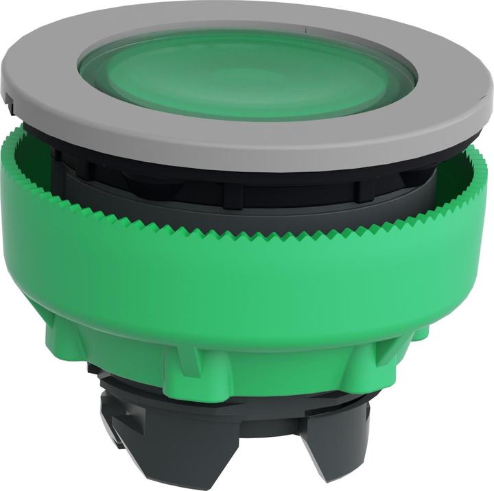 Produktbild Schneider Electric Leuchtdrucktaster, Front, Kunststoff, ZB5FH033C0