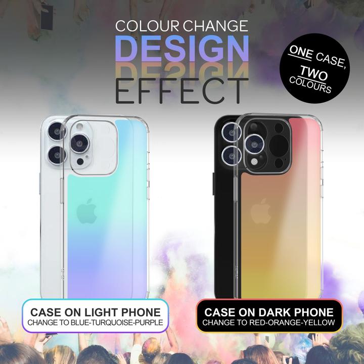 Produktbild Nalia Durchscheinende Harte Hülle mit Farbwechsel (Apple iPhone 14 Pro Max)