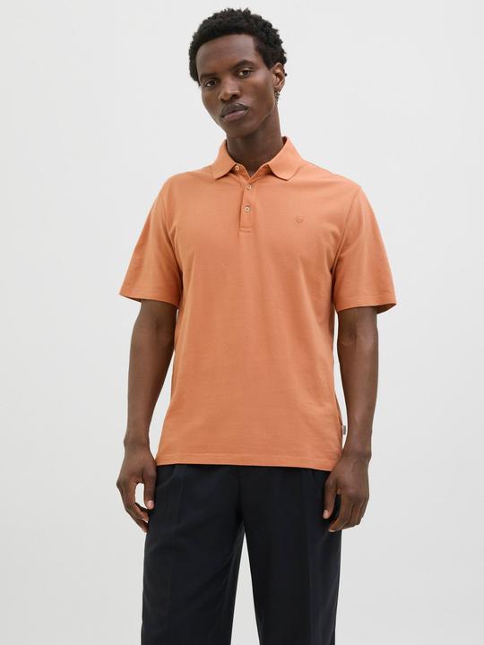 Actual product image Jack & Jones Single-coloured polo T-shirt T-shirt (S)