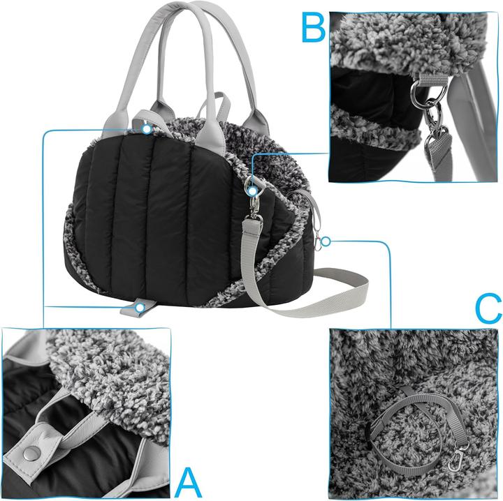 Actual product image Doggy 3in1 dog sling with adjustable straps (Cat, Dog, Small animal)