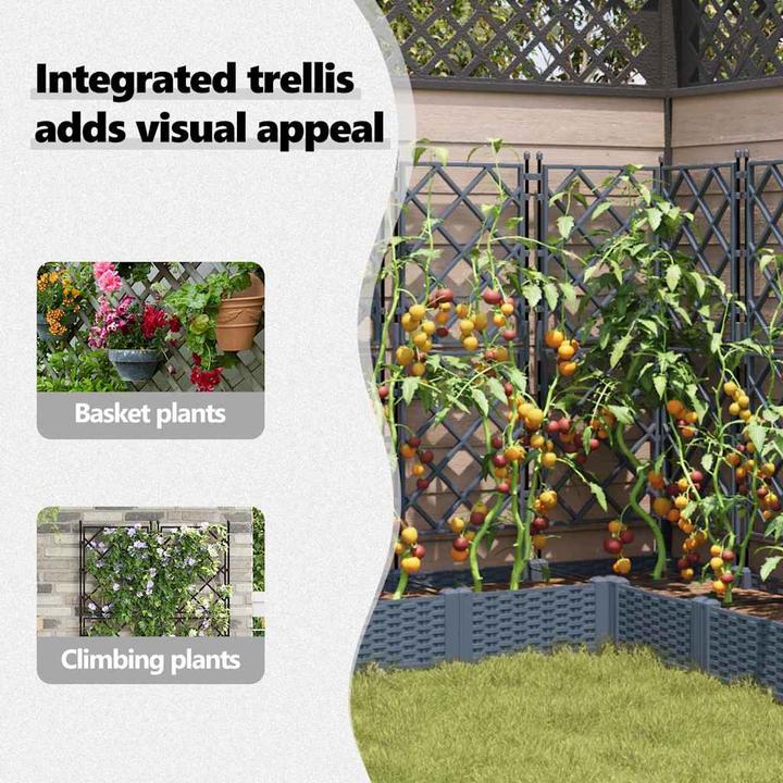 Actual product image vidaXL Outdoor-Pflanzgefäss