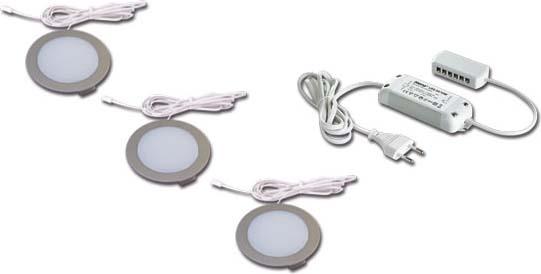 Hera 3er-Set LED-Einbauleuchte 4W ww eds +LED24/ 61056303002