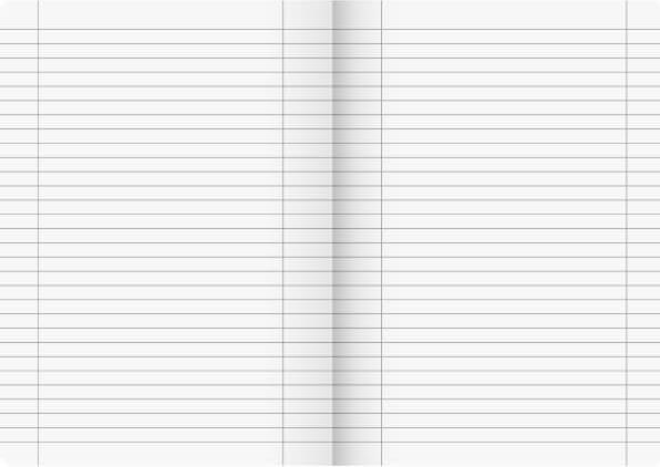 Produktbild Brunnen Schulheft Vivendi Lineatur 27 liniert DIN A4 Innen- und Aussenrand, 32 Blatt (A4, Liniert, Weicher Einband)