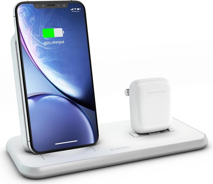 Produktbild Zens Aluminium Dual Wireless Charger + Dock (20 W)