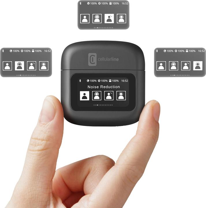 Actual product image Cellularline Bluetooth Earphones HUSH (ANC, 6 h, Wireless)