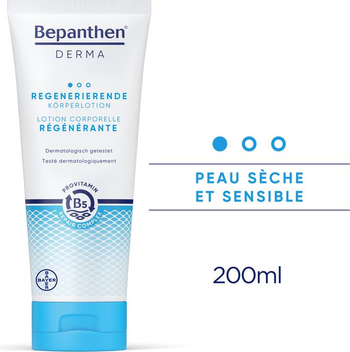 Actual product image Bepanthen Derma Regenerating Body Lotion (Body cream, 200 ml)