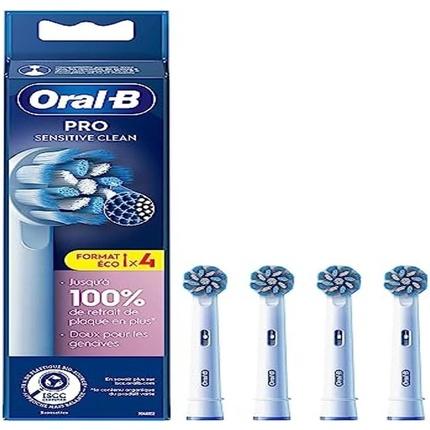 Oral-B, Testine per spazzolino, Pro Sensitive Clean Toothbrush Heads (4x)