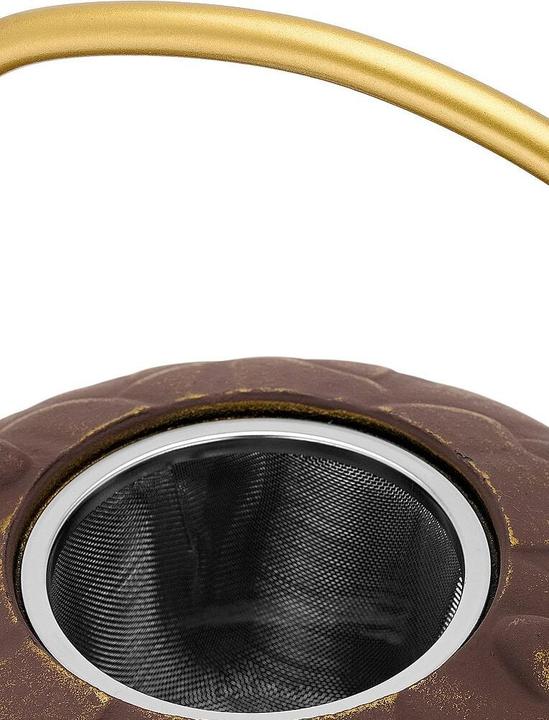 Produktbild Bredemeijer Teekanne Kunming 1,3l Gusseisen auberginge 153051 (1.30 l)