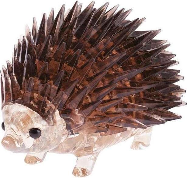 Actual product image HCM Kinzel Crystal Puzzle - Hedgehog (55 pieces)