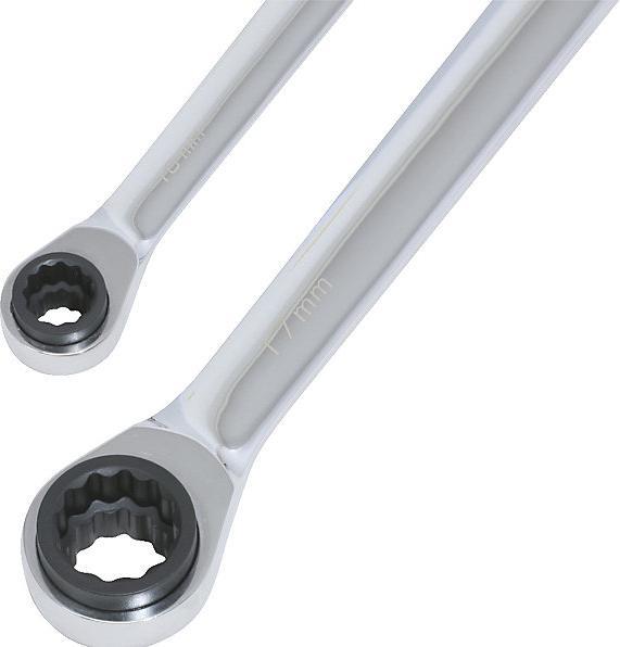 Actual product image KS Tools 4 in 1 GEARplus reversible double ratchet ring wrench set (19 mm, 12 mm, 14 mm, 16 mm, 10 mm, 18 mm, 17 mm, 11 mm, 15 mm, 8 mm, 9 mm, 13 mm)