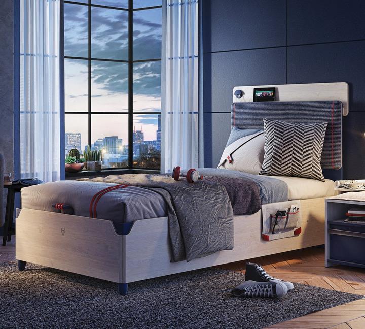 Image du produit Cilek Lit Trio Line avec espace de rangement 120x200cm (120 x 200 cm)