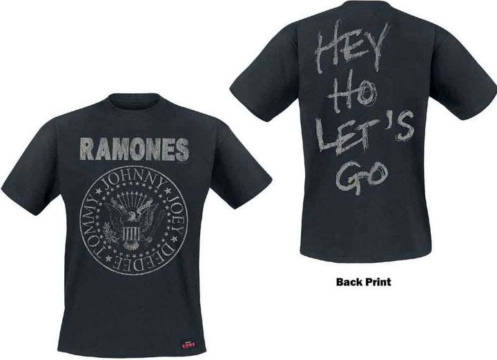 Ramones Seal Hey Ho (Back Print)