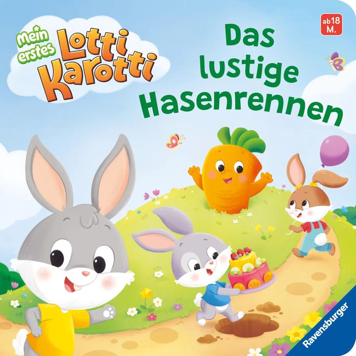 Actual product image Ravensburger My first Lotti Karott: The funny rabbit race - a book for little fans of the (German)