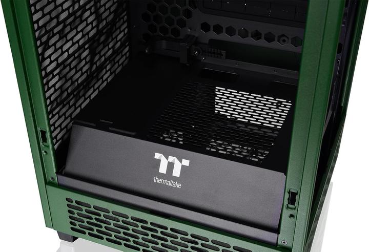 Produktbild Thermaltake The Tower 200 (dunkelgr?n, Tempered Glas) (Mini-ITX)