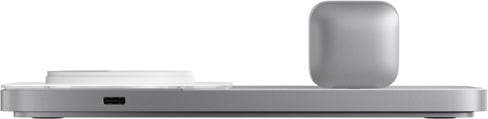 Actual product image Nomad Base One Max 3:1 with MagSafe Silver (15 W)