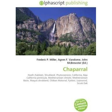 Chaparral, Fachbücher von Agnes F. Vandome, Frederic P. Miller, John McBrewster