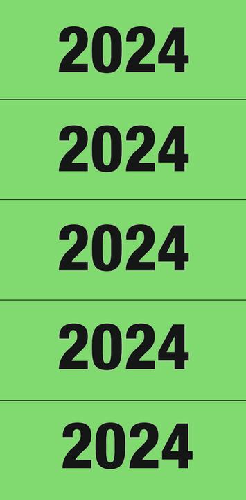 Produktbild HERMA Jahreszahl-Etiketten