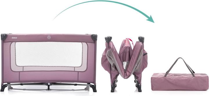 Image du produit Fillikid Lit de voyage Nizza (120 x 60 cm)