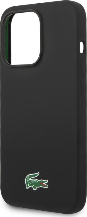 Productafbeelding Lacoste LCHMP14LSLOK iPhone 14 Pro 6.1" czarny/zwart hardcase Siliconen MagSafe (Apple iPhone 14 Pro)