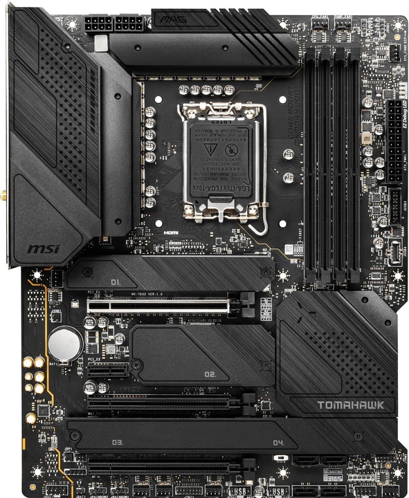 Image du produit MSI Mag Z690 Tomahawk Wifi (LGA 1700, Intel Z690 (DDR4), ATX)