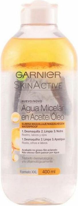 Image du produit Garnier Huile micellaire à l'eau Skin Active (400 ml) (Lingettes nettoyantes pour le visage, 400 ml)
