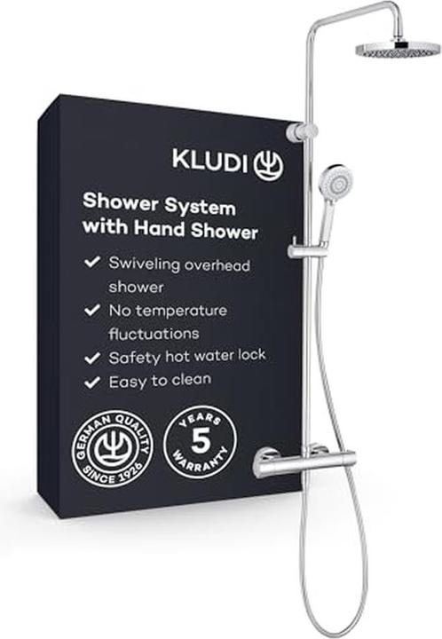 X3 Colonne de douche avec mitigeur thermostatique