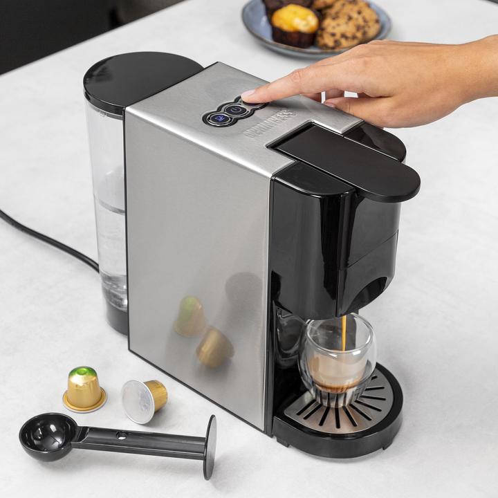 Productafbeelding Princess 249450 Multi Capsule Filter-Koffiezetapparaat - Staal 4-in-1 - Geschikt voor meerdere koffiesoorten