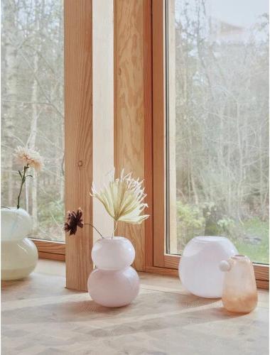 Produktbild OYOY Living Vase Lasi Small, Rosa (1 x, 24 x 21 x 21 cm, 10.58 l)