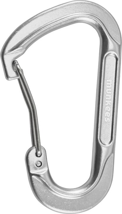 Actual product image Munkees D-Form-Karabiner mit Drahtschnapper