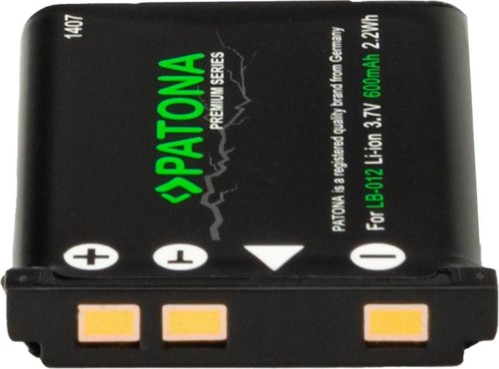 Produktbild Patona Premium Akku Kodak LB-012 (Kamera Akku Ladegerät)