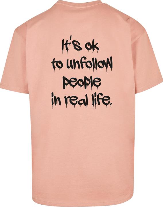 Produktbild Merchcode Unfollow front X Oversize Tee - 112215 (M)