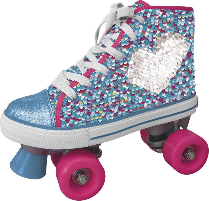 Immagine prodotto Power Play Pattini a rotelle Disney Frost 2 Side-by-Side Taglia 33-34 (33, 33.5, 34)
