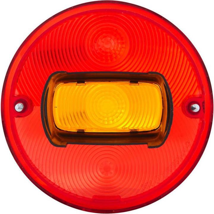 Actual product image Hella 2 rear light lenses for ATLAS COPCO JOHNDEERE MASSEY FERGUSON TEREX