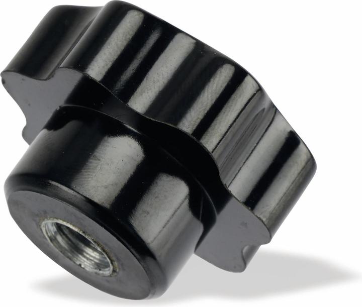 Eneroid Sterngriffmutter, M10/19 mm, schwarz (M10)