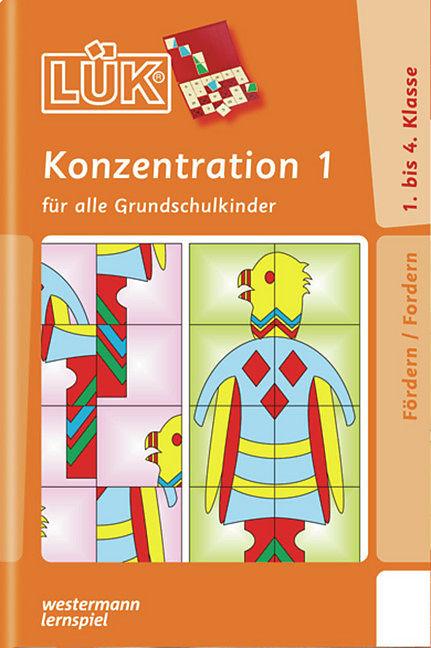 Produktbild LÜK. Konzentration 1 (Deutsch, 2003)