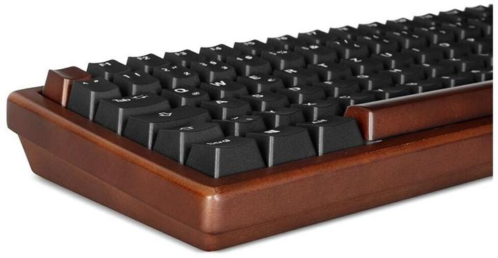 Produktbild Sharkoon SKILLER SGK50 S3 Wood PBT (holz/schwarz, DE-Layout, Gateron G Pro 3.0 Yellow) (DE, Kabelgebunden)