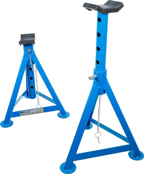 Immagine prodotto BGS Piedistalli di sostegno | Portata 3000 kg / coppia | Corsa 335 - 500 mm | 1 coppia