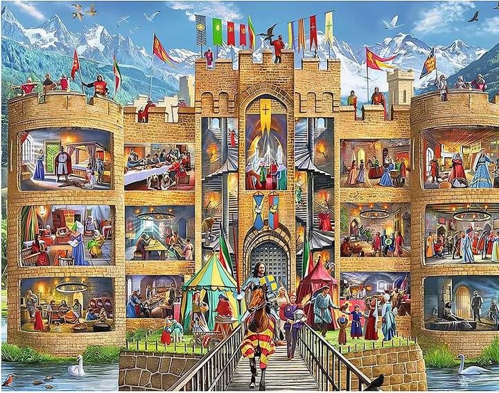 Actual product image Ravensburger View into the knight's castle (150 pieces)