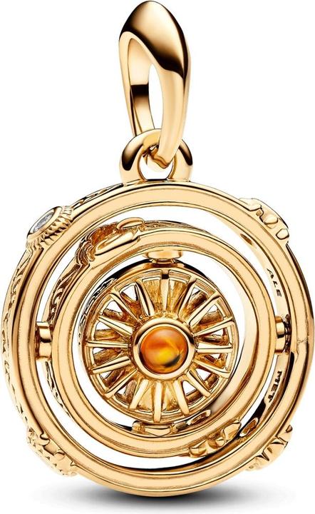 Pandora Game of Thrones Drehendes Astrolabe Charm (Metall gelbvergoldet)