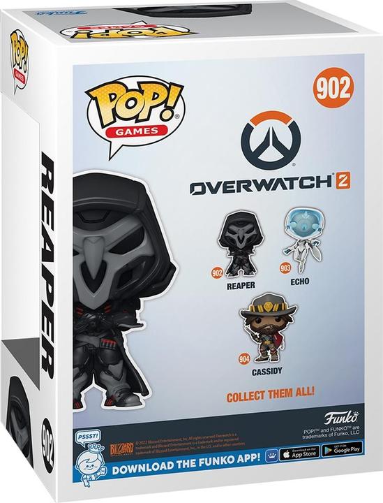 Actual product image Funko POP! Games Overwatch 2 Reaper (902)