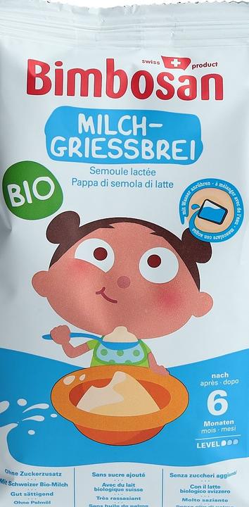 Produktbild Bimbosan Bio-Milchgriessbrei (300 g)