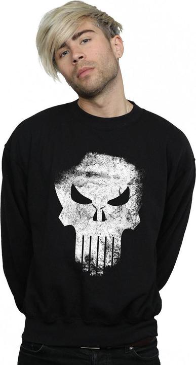 Produktbild The Punisher Distrressed Skull Sweatshirt (L)