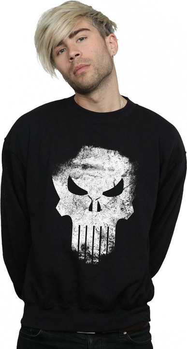 Immagine prodotto The Punisher Distrressed Skull Felpa Uomo (L)