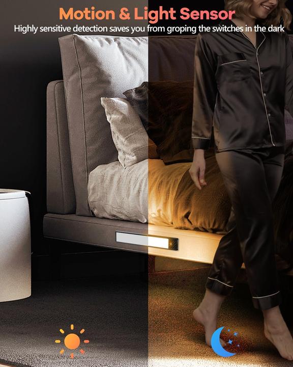 Produktbild Hiboitec LED Schrankbeleuchtung mit Bewegungsmelder (350 lm)