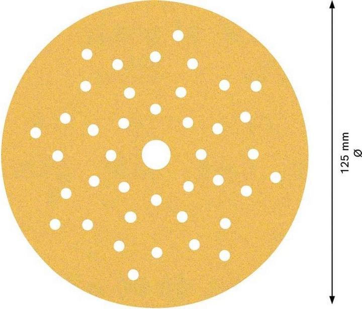 Produktbild Bosch Professional Zubehör EXPERT C470 Schleifpapier Mehrloch für Exzenterschleifer, 125 mm, G 120, 5-tlg. (120)