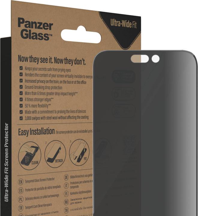 Produktbild PanzerGlass Ultra-Wide Fit (1 Stk., Apple iPhone 14 Pro Max)
